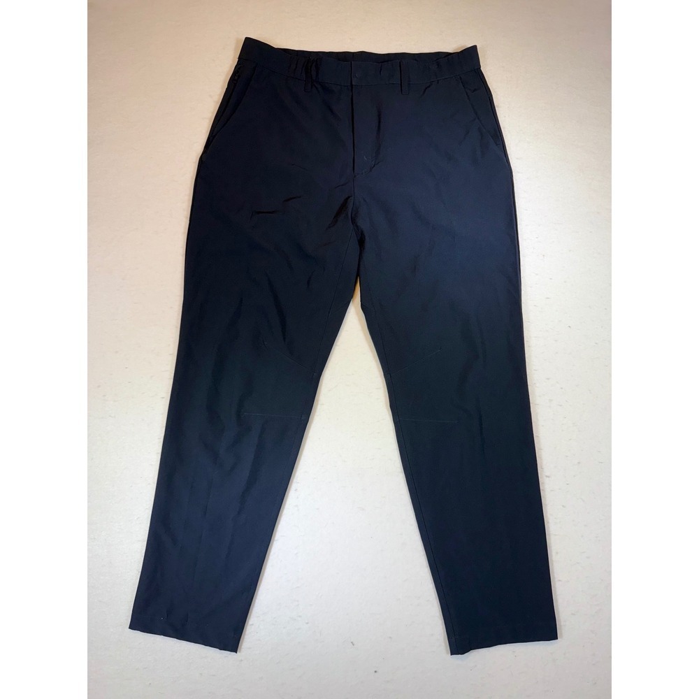 Fabletics Men's Performance Stretch Dress Pants Black Size L